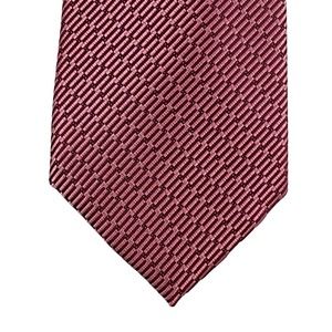Perry Ellis Mens Karr Mini Dot Neck Tie Pink 3 1/8"